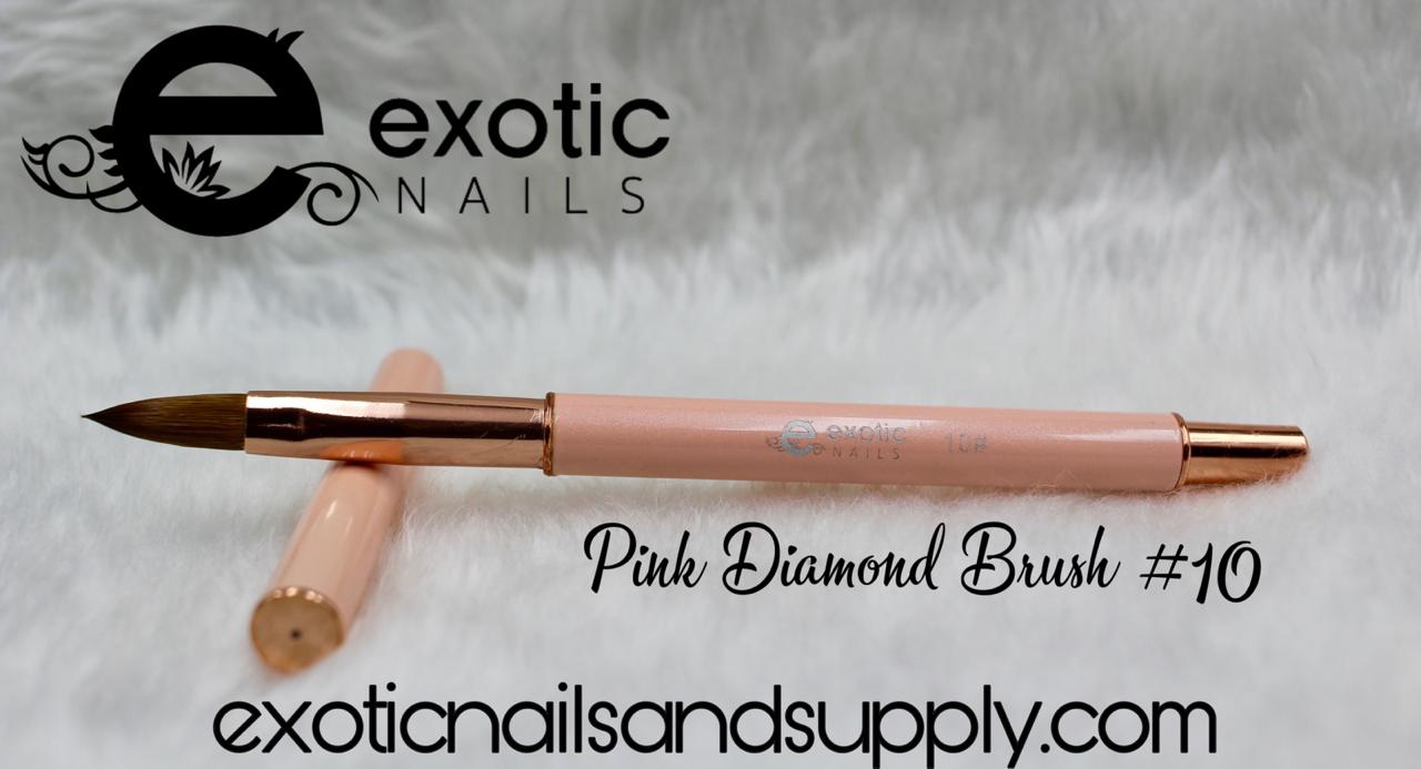 Pink Diamond Brush Set