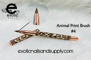 Animal Print Nail brush collection