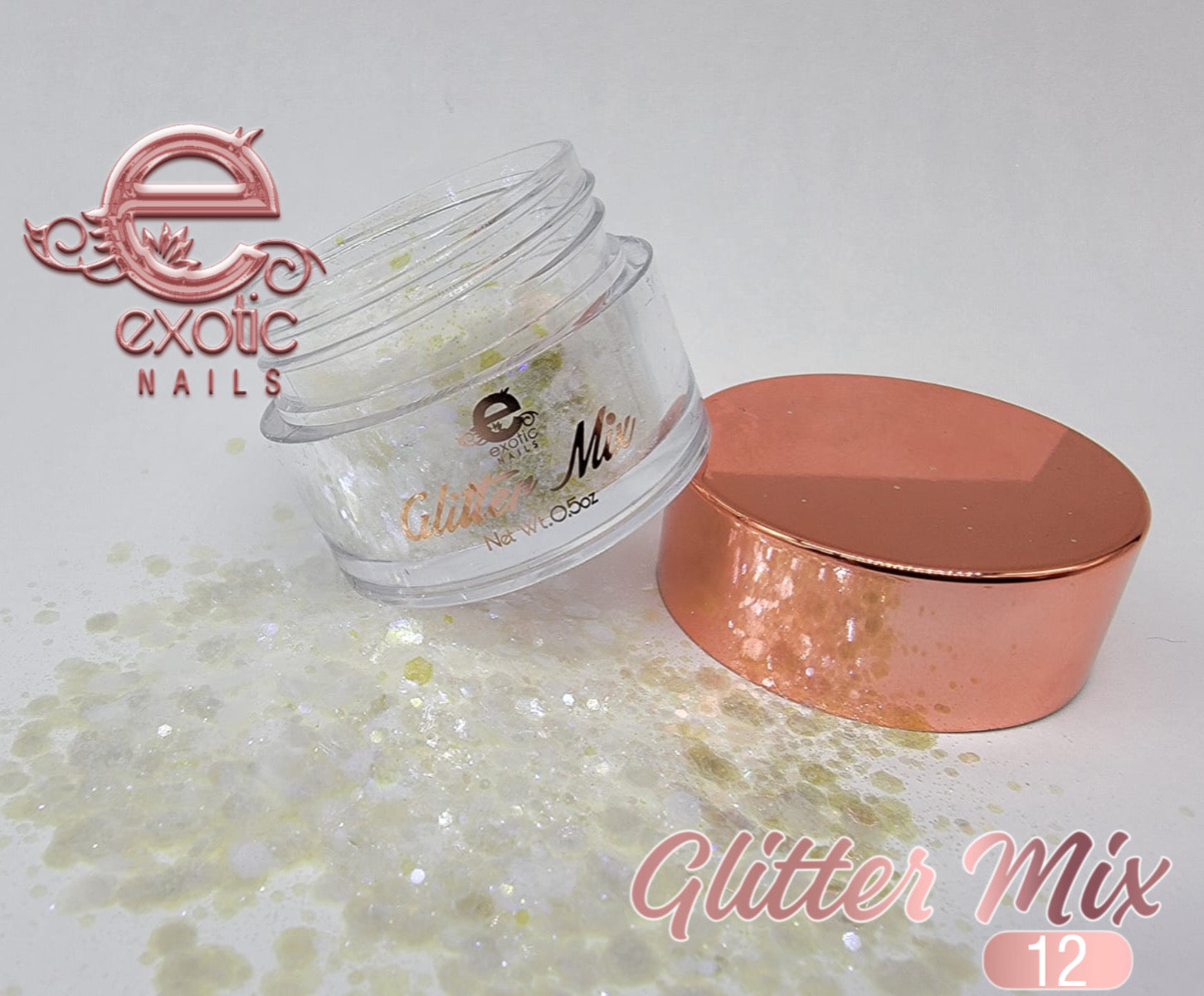 Glitter Acrylic Powder • All the jingle jangle – Exotic Klawz