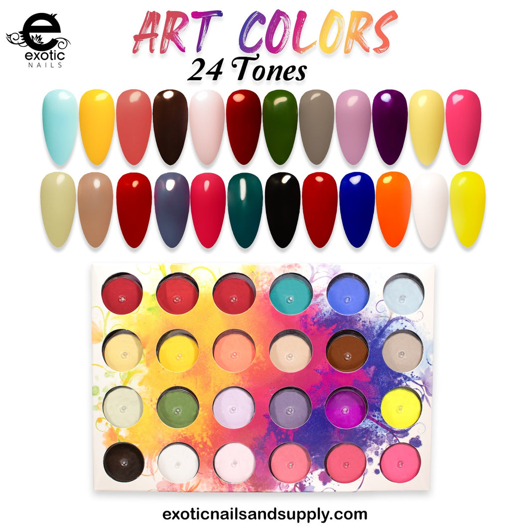 24 Art Colors Acrylic Collection