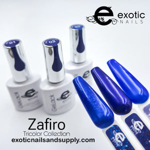 Zafiro Gelack Tricolor collection (gel polish)