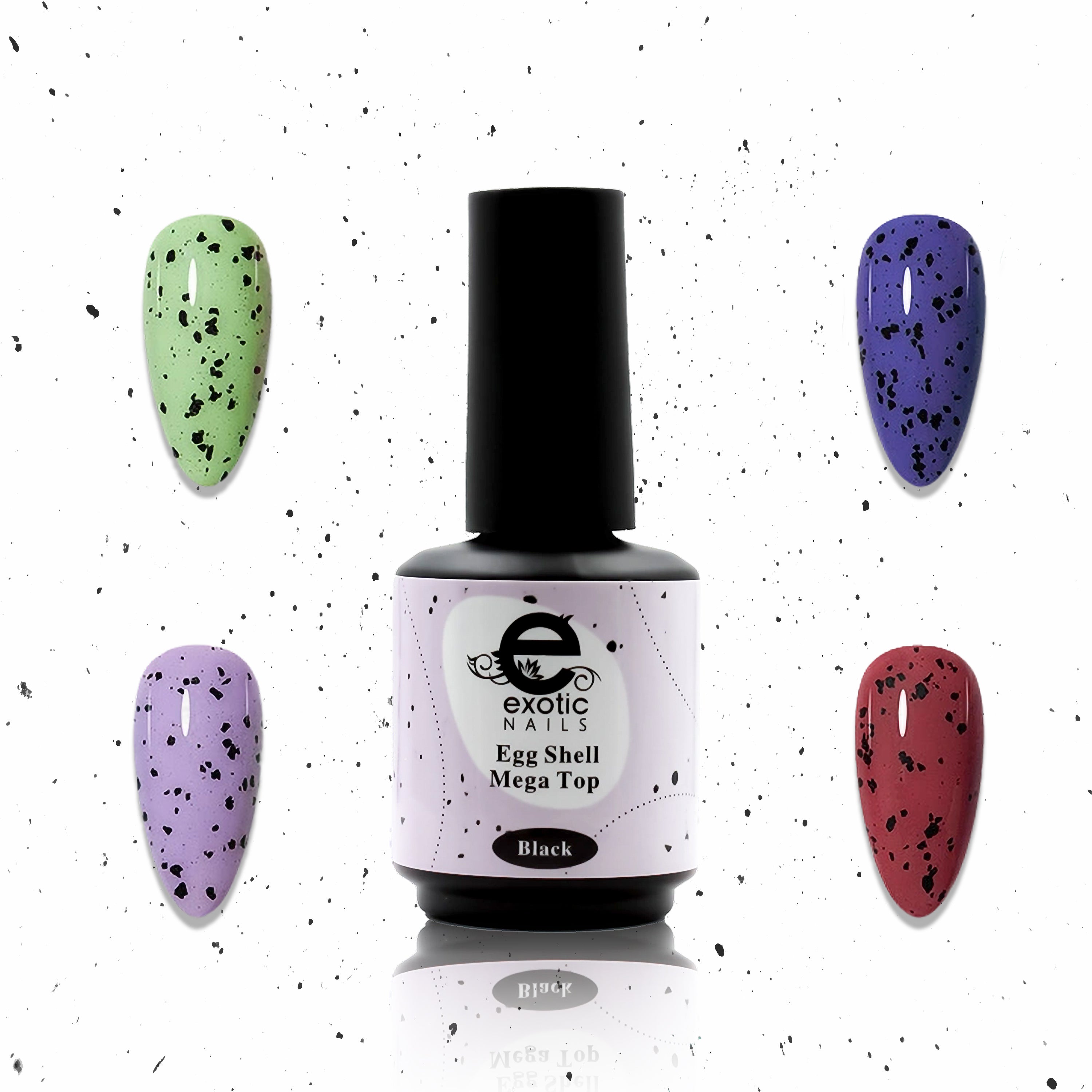 エッグジェルm Egg Shell Mega top ( Gel Polish ) – Exotic Nails Store