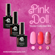 Gelack tricolor collection (gel polish)