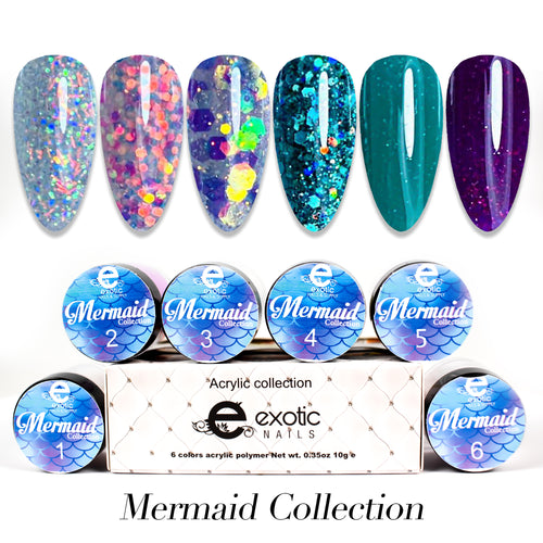 Mermaid Acrylic Collection