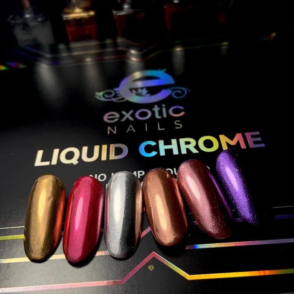 Liquid Chrome Nail Polish