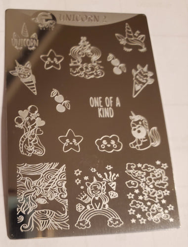Unicorn stamping plates