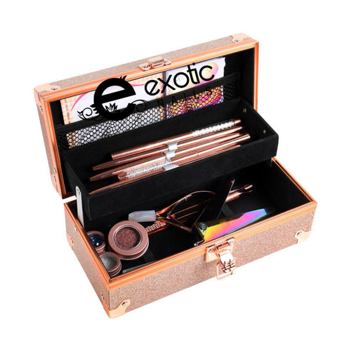 Organizer brush holder box