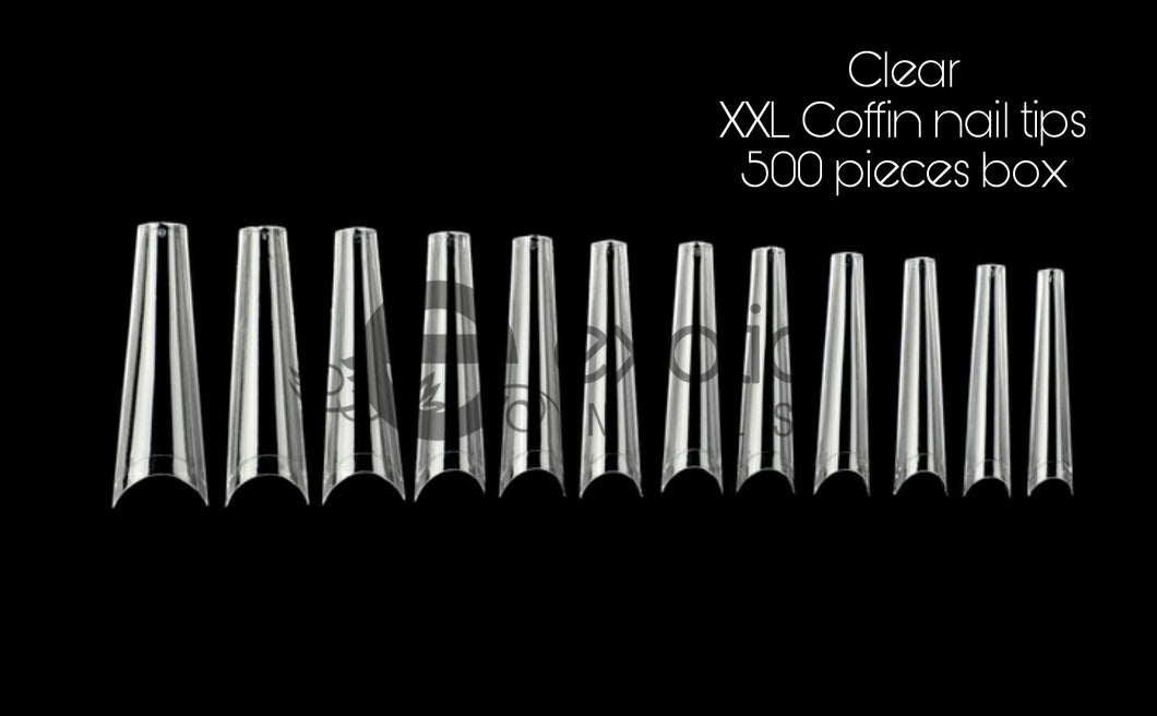 XXl coffin nail tips 500 pieces box