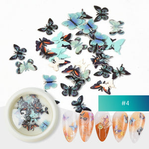Thin mix colors butterflies