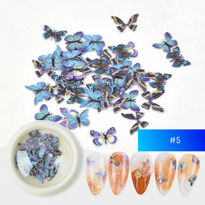 Thin mix colors butterflies