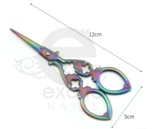 Vintage scissors rainbow
