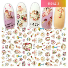 Angels nail Stickers