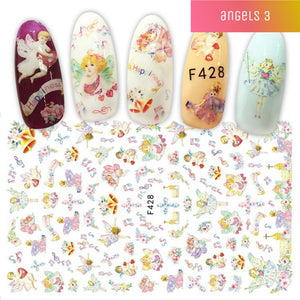 Angels nail Stickers
