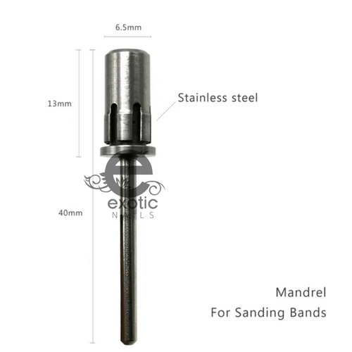 Stainless steel sanding bands bit