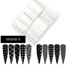 Designer nail transfer foil