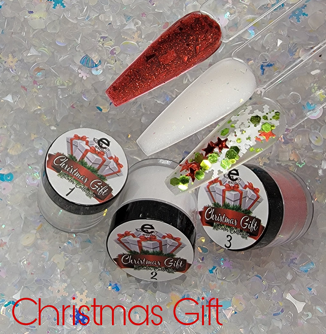 Christmas Gift Tricolor Acrylic Collection