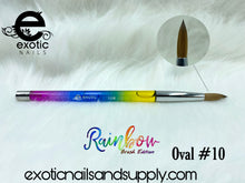 Rainbow Glitter Nail Brush