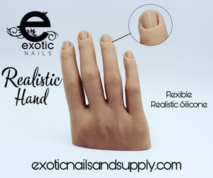 Flexible Realistic hand
