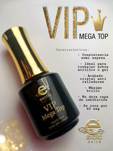 VIP Mega Top Coat  ( Gel Polish )