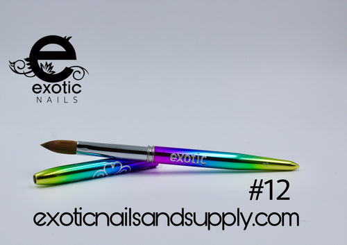 Rainbow Nail Brush #12